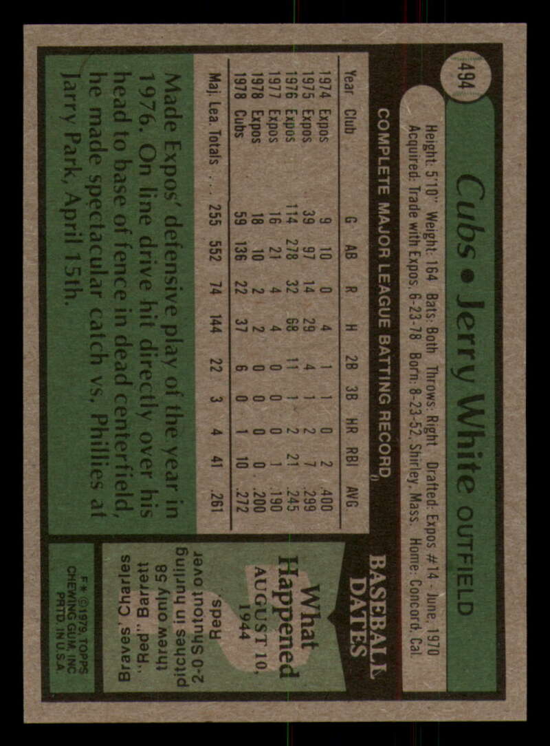 1979 Topps Baseball #451  to  #500 - Complete your set - Pick your card - Picture 431 of 489