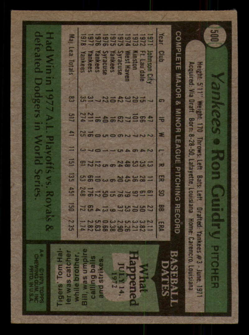 1979 Topps Baseball #451  to  #500 - Complete your set - Pick your card - Picture 489 of 489