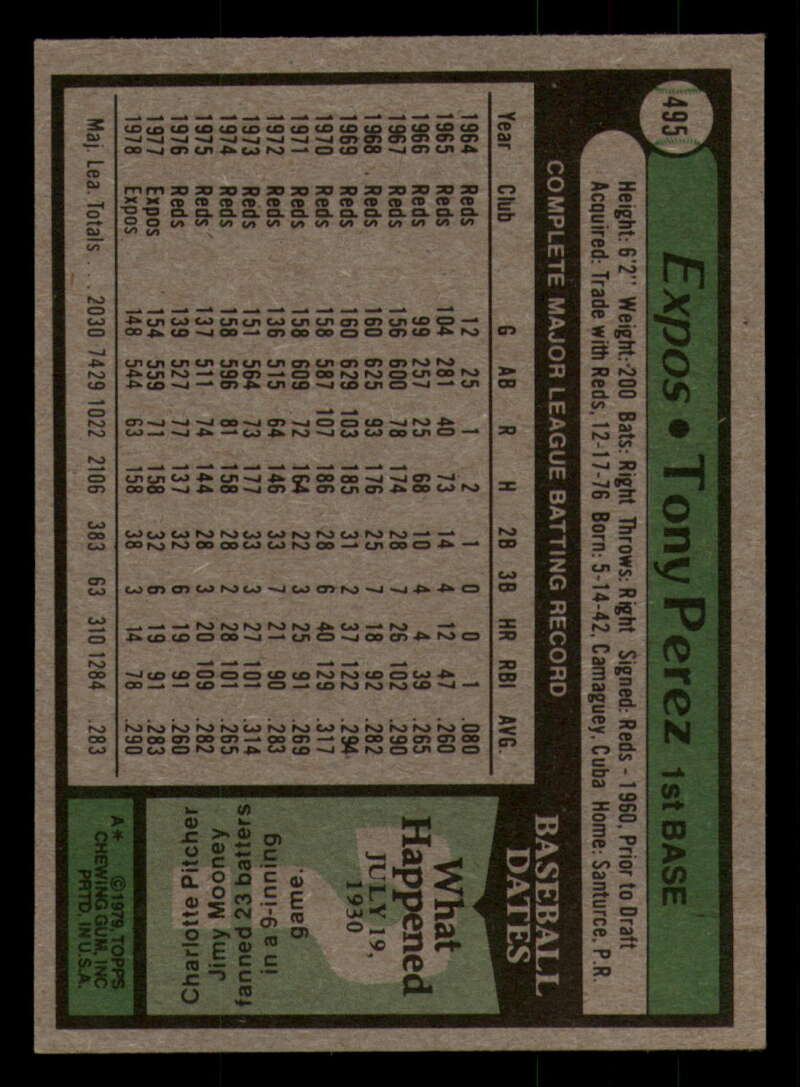 1979 Topps Baseball #451  to  #500 - Complete your set - Pick your card - Picture 441 of 489