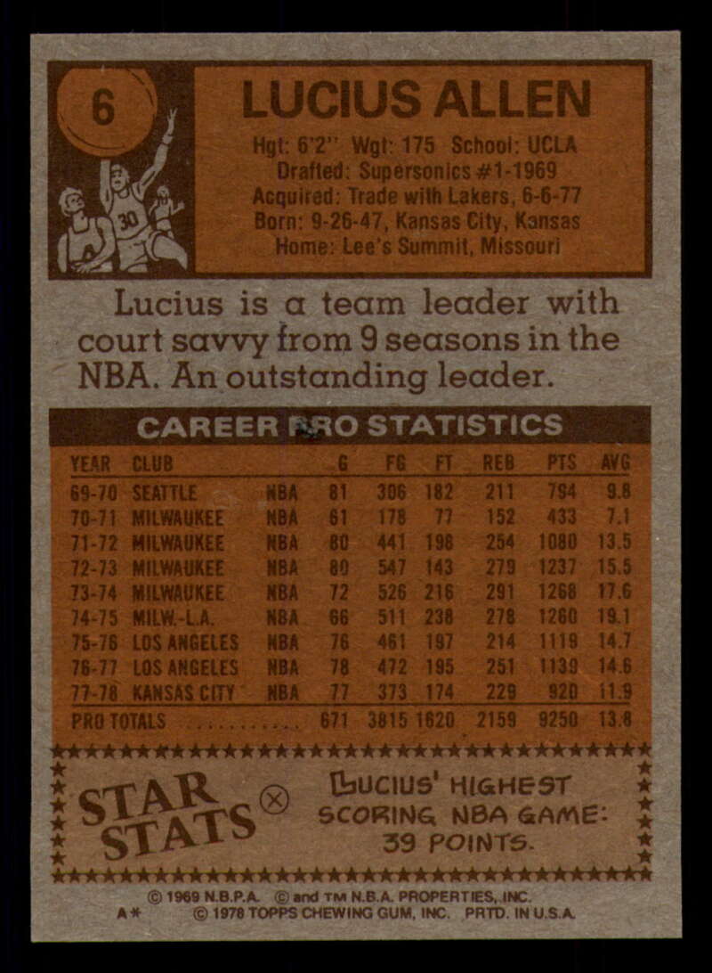 1978-79 Topps Basketball #1 - #50 - Complete your set - Pick your card - Picture 37 of 361