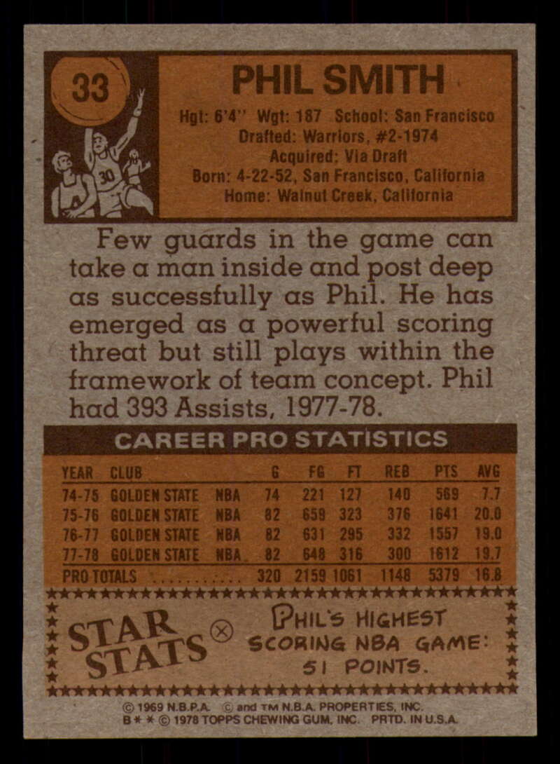 1978-79 Topps Basketball #1 - #50 - Complete your set - Pick your card - Picture 237 of 361