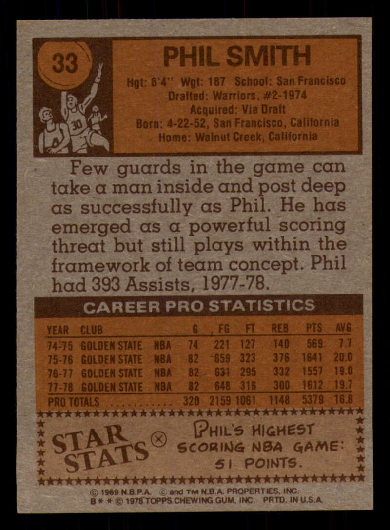 1978-79 Topps Basketball #1 - #50 - Complete your set - Pick your card - Picture 239 of 361