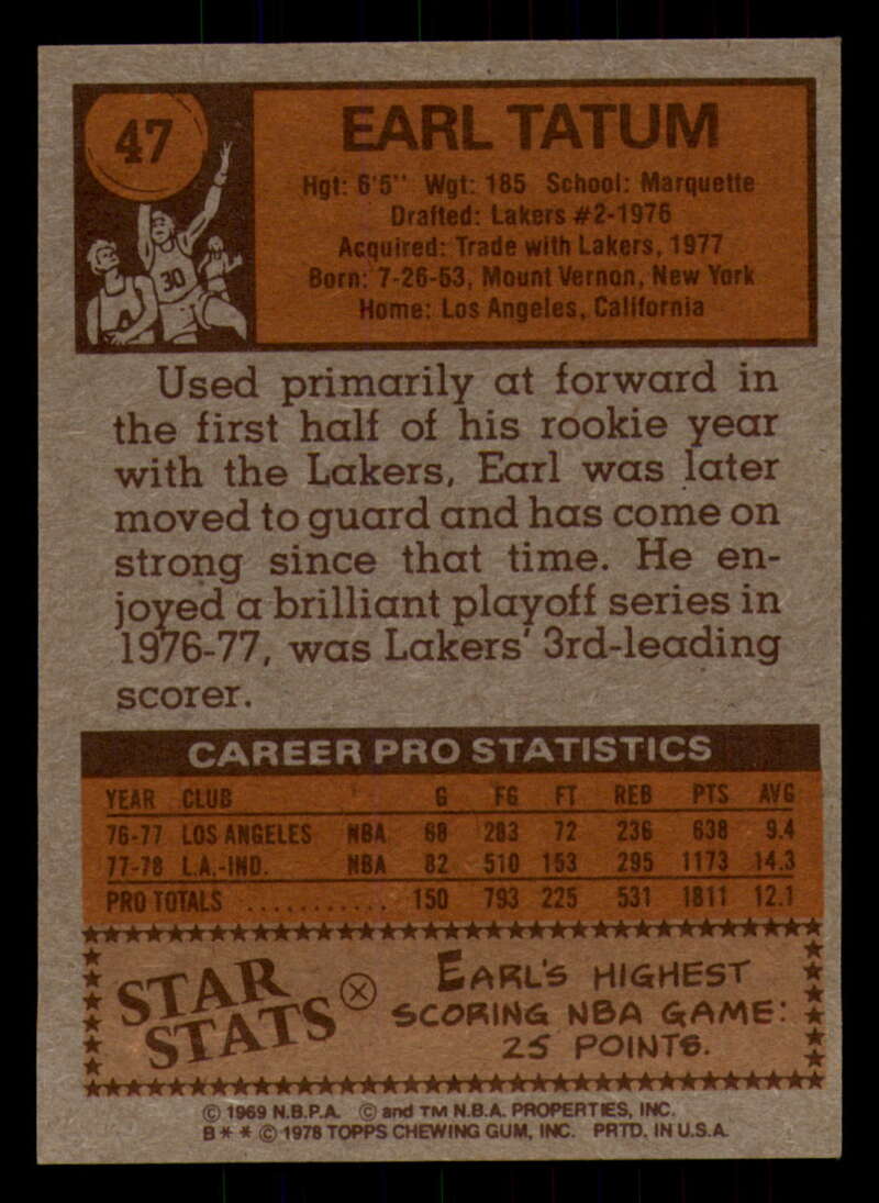 1978-79 Topps Basketball #1 - #50 - Complete your set - Pick your card - Picture 341 of 361