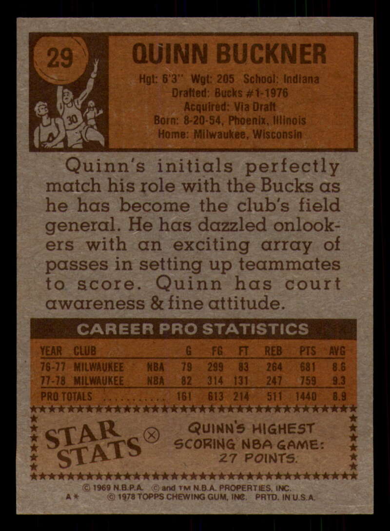 1978-79 Topps Basketball #1 - #50 - Complete your set - Pick your card - Picture 195 of 361