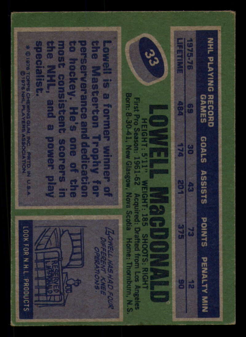 1976-77 Topps Hockey  #6 - #85 - Complete your set - Pick your Card - Picture 127 of 423