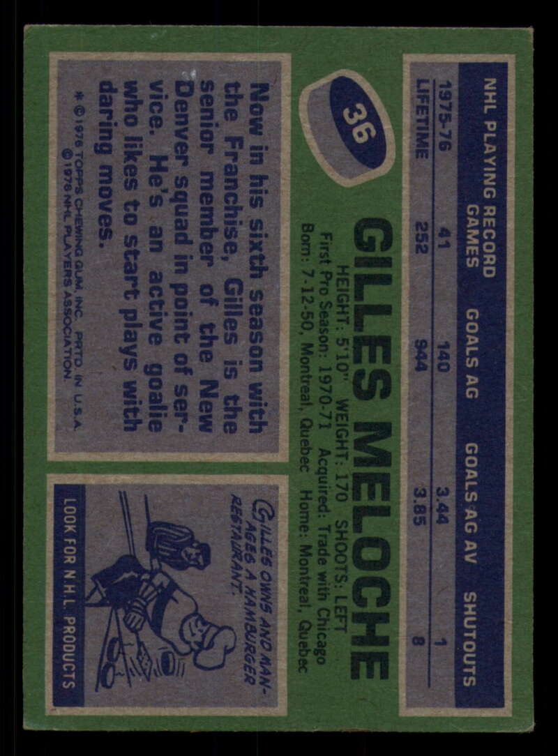 1976-77 Topps Hockey  #6 - #85 - Complete your set - Pick your Card - Picture 137 of 423