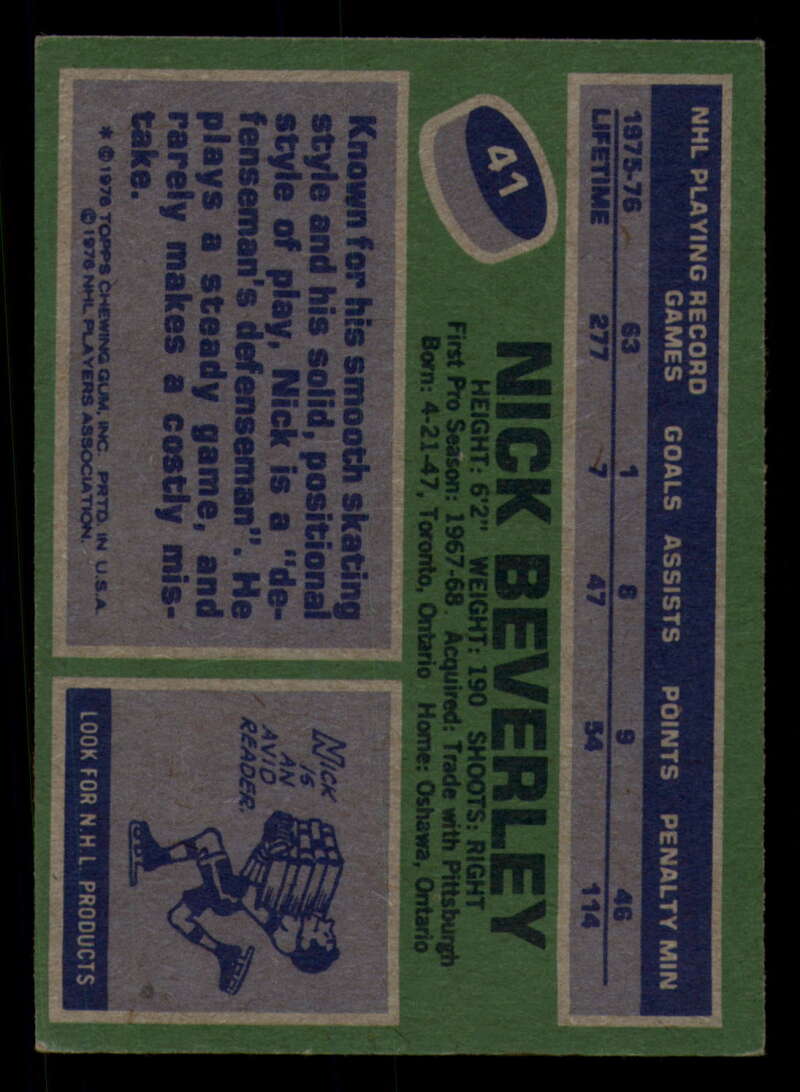 1976-77 Topps Hockey  #6 - #85 - Complete your set - Pick your Card - Picture 177 of 423