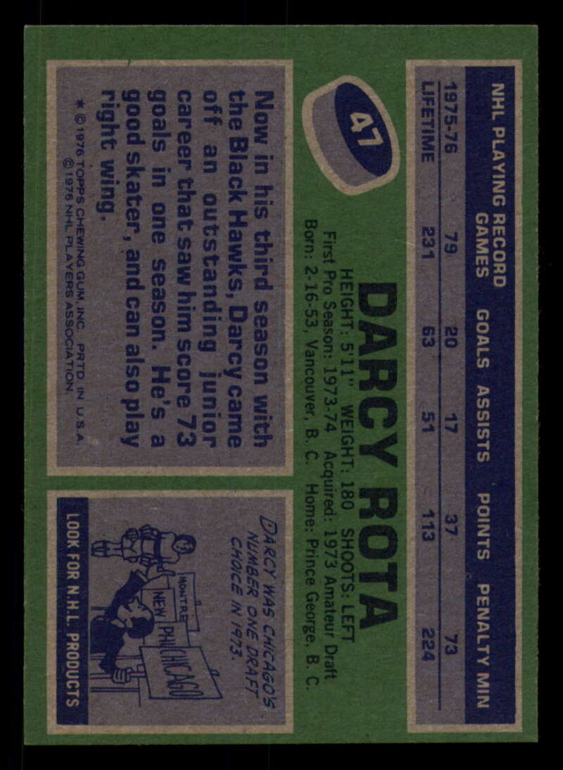 1976-77 Topps Hockey  #6 - #85 - Complete your set - Pick your Card - Picture 197 of 423