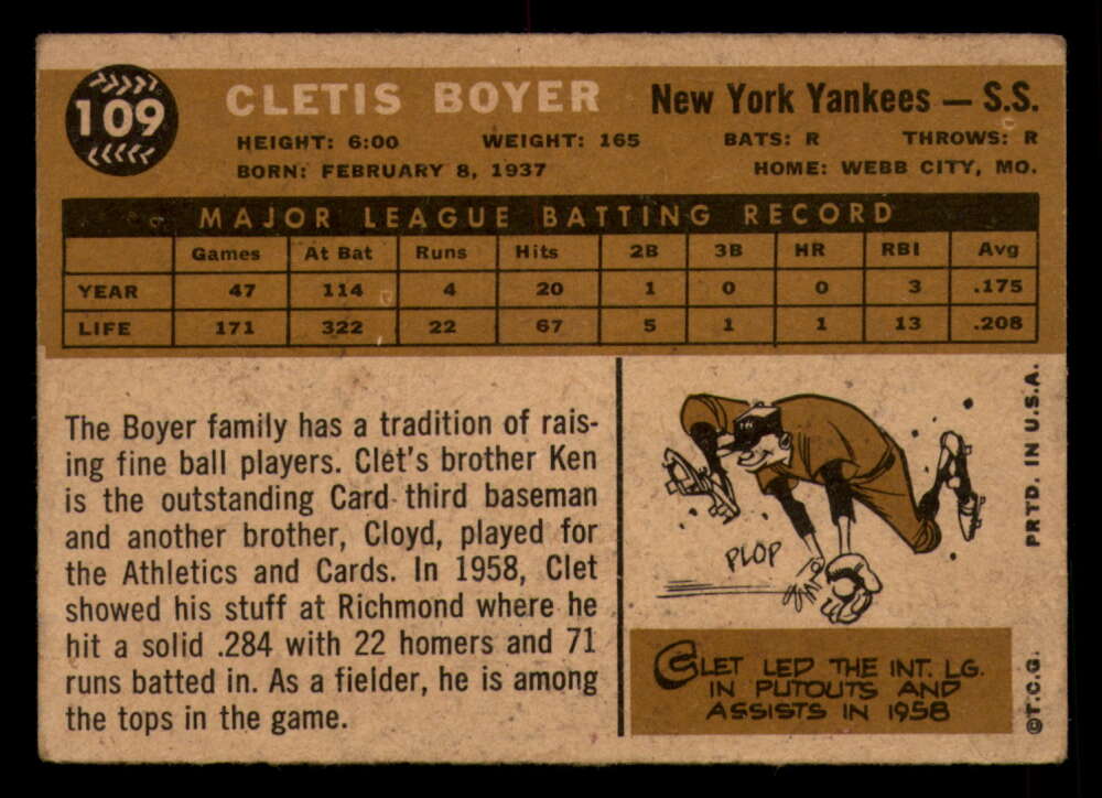 1960 Topps Baseball #91 to #180 - Complete your set - Pick your card - Picture 91 of 455