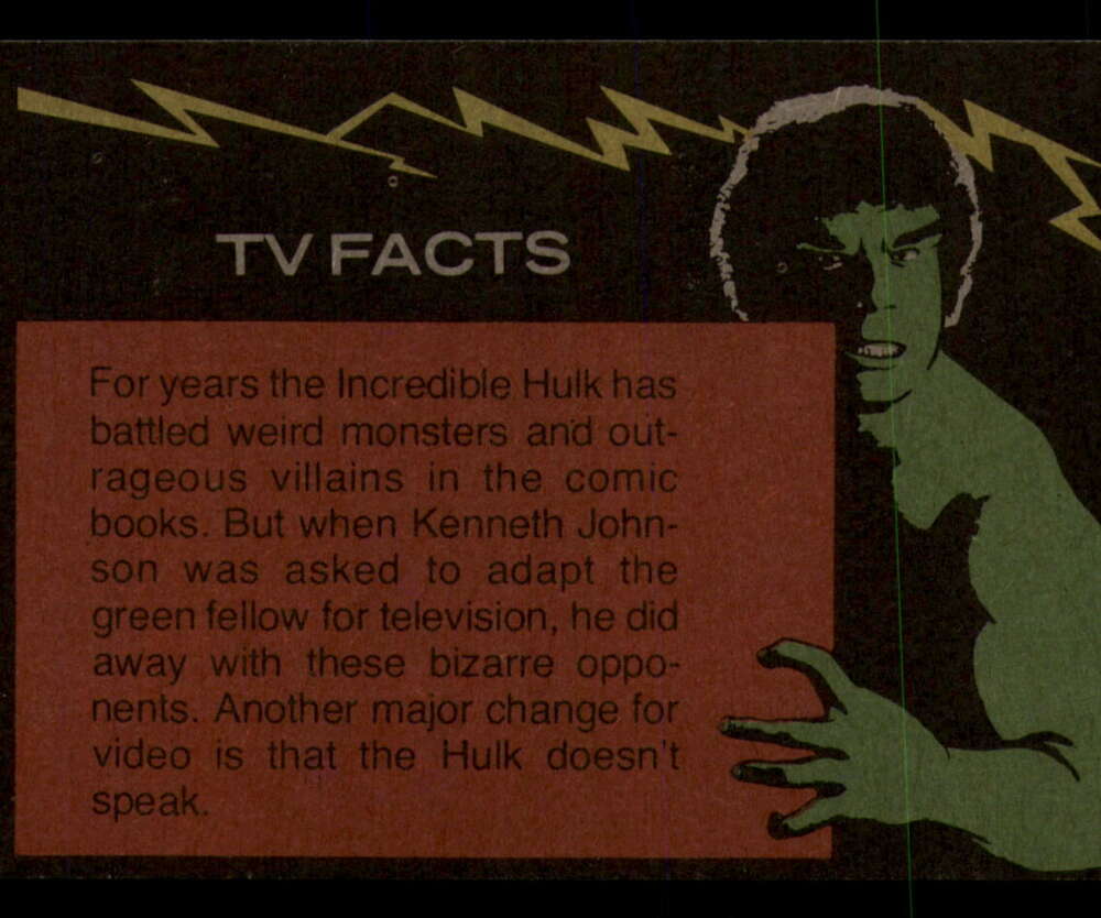1979 Topps Incredible Hulk - Complete your set - Pick your card - Picture 33 of 193