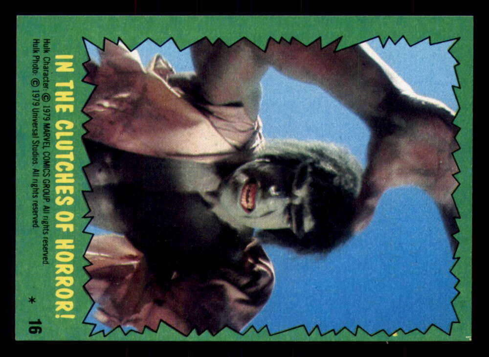 1979 Topps Incredible Hulk - Complete your set - Pick your card - Picture 34 of 193