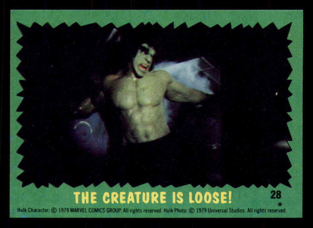 1979 Topps Incredible Hulk - Complete your set - Pick your card - Picture 62 of 193
