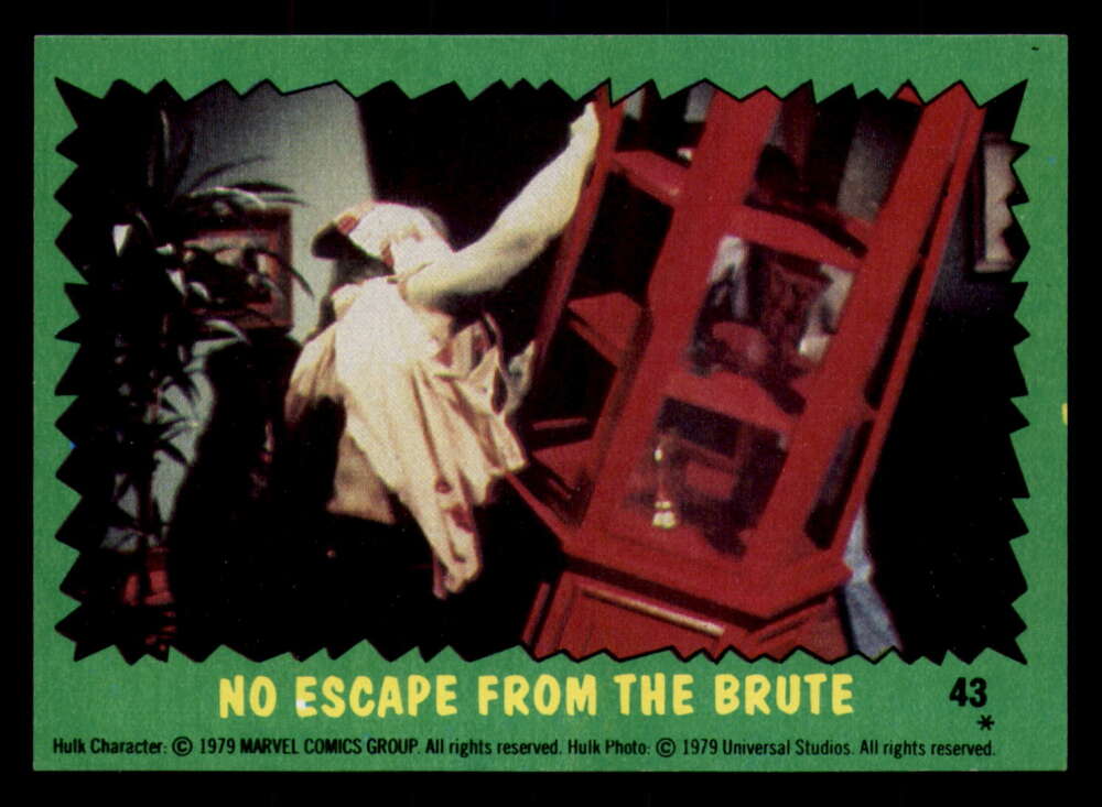 1979 Topps Incredible Hulk - Complete your set - Pick your card - Picture 92 of 193