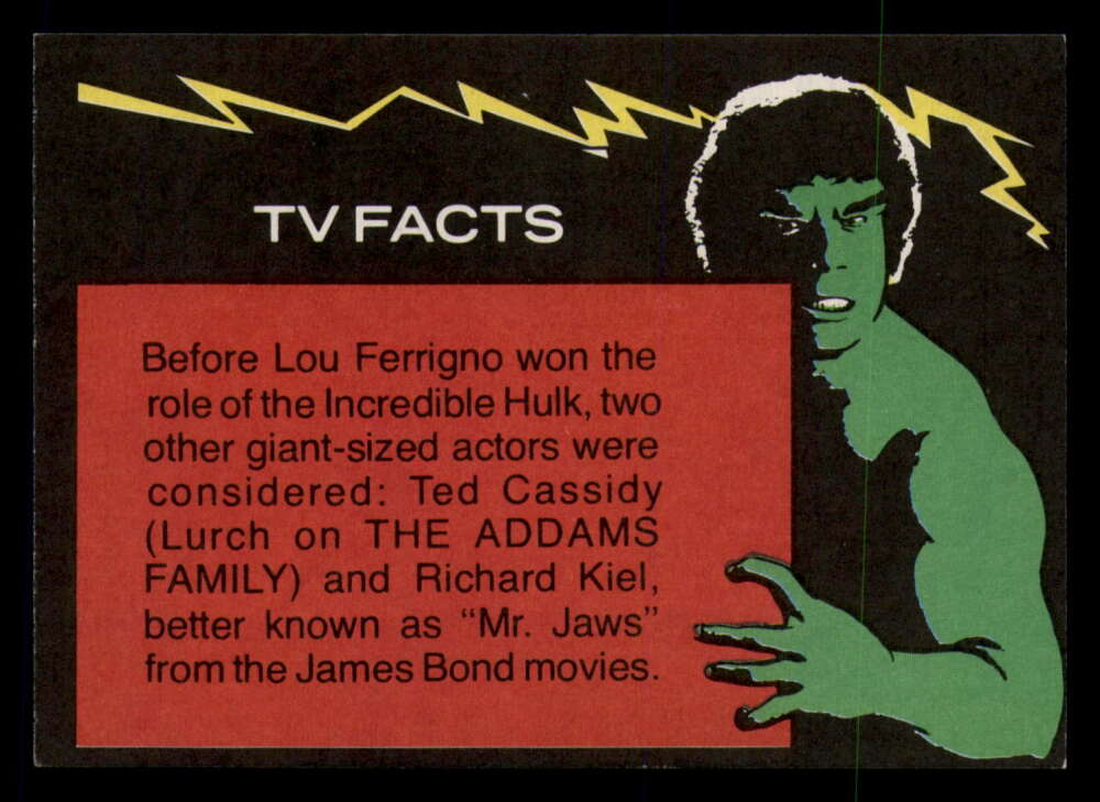 1979 Topps Incredible Hulk - Complete your set - Pick your card - Picture 101 of 193