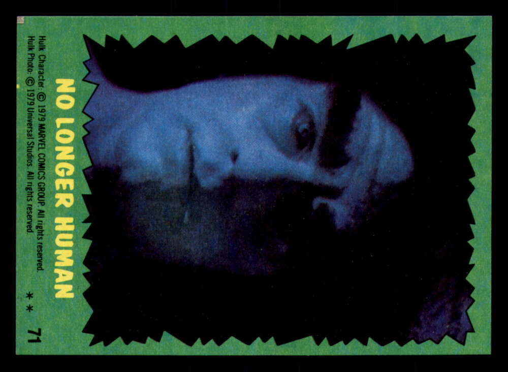 1979 Topps Incredible Hulk - Complete your set - Pick your card - Picture 154 of 193