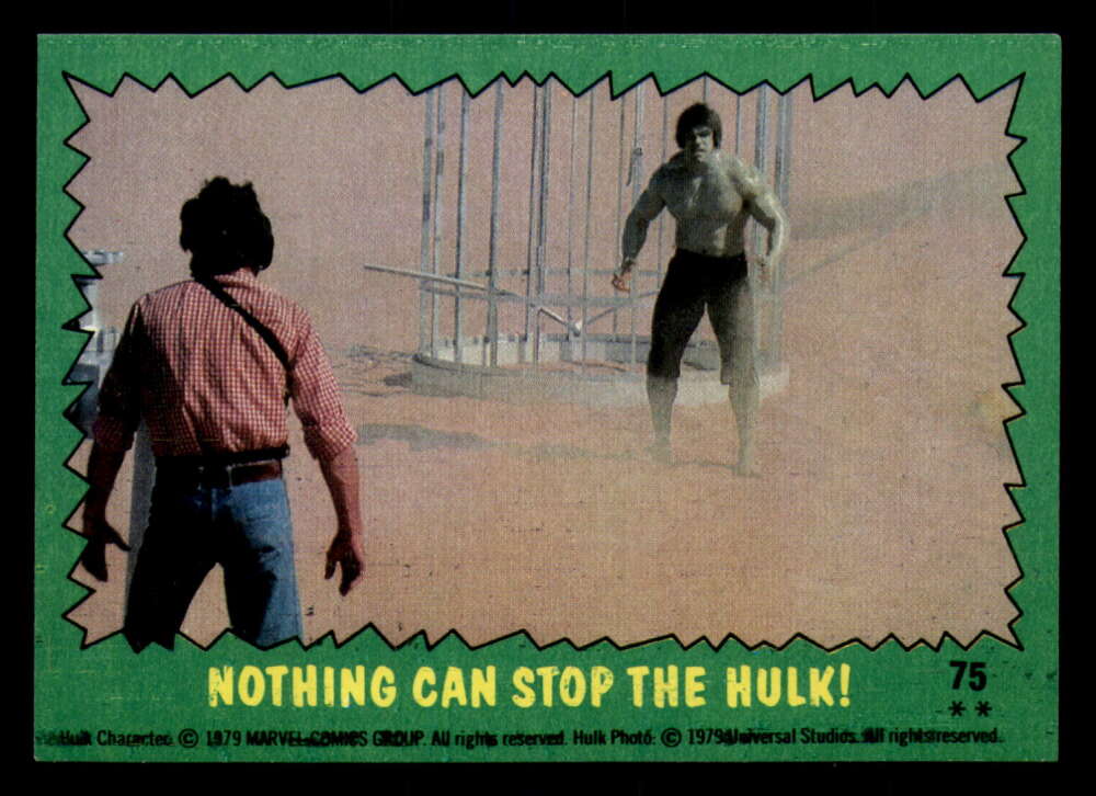 1979 Topps Incredible Hulk - Complete your set - Pick your card - Picture 162 of 193