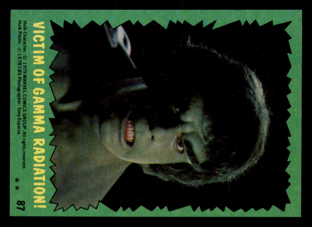 1979 Topps Incredible Hulk - Complete your set - Pick your card - Picture 190 of 193