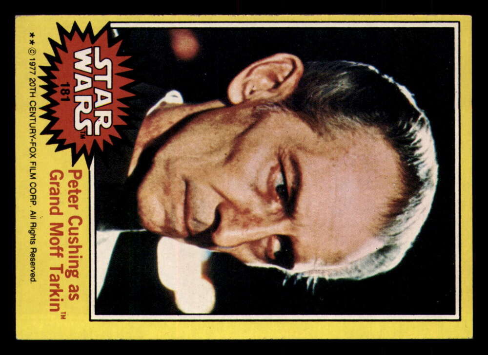 1977 Topps Star Wars – #181 – #230 – Complete your set – Pick your card