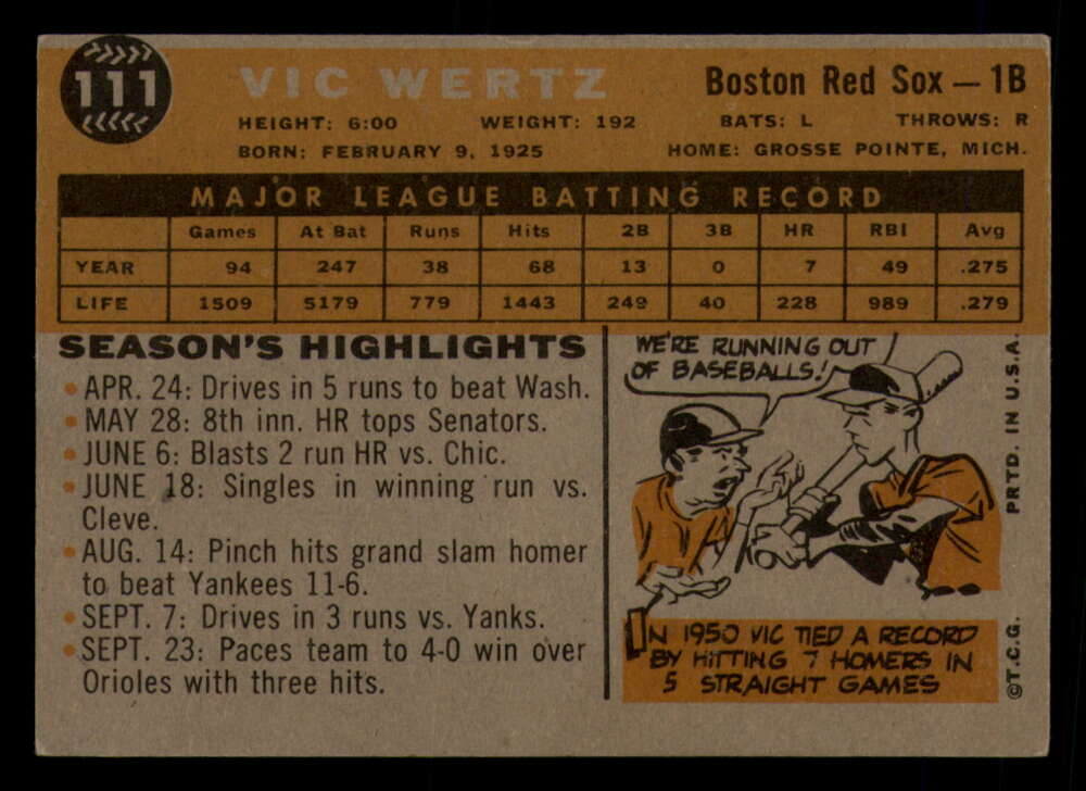 1960 Topps Baseball #91 to #180 - Complete your set - Pick your card - Picture 107 of 455