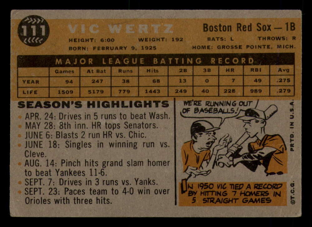 1960 Topps Baseball #91 to #180 - Complete your set - Pick your card - Picture 109 of 455