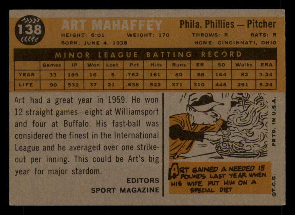 1960 Topps Baseball #91 to #180 - Complete your set - Pick your card - Picture 211 of 455