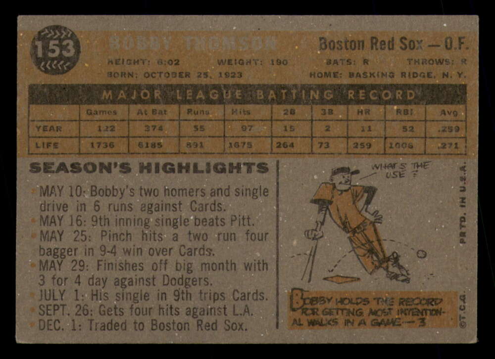 1960 Topps Baseball #91 to #180 - Complete your set - Pick your card - Picture 271 of 455