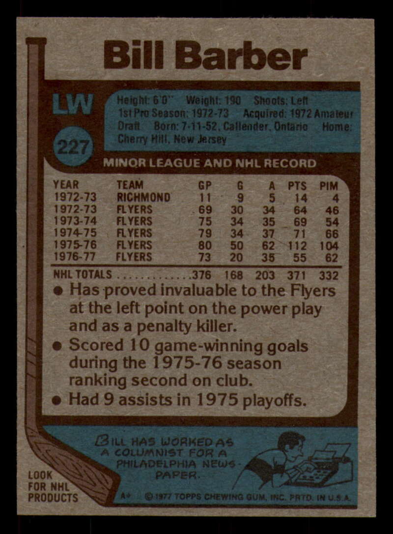 1977-78 Topps Hockey - #221 to #264 - Complete your set - Pick your card - Picture 43 of 291