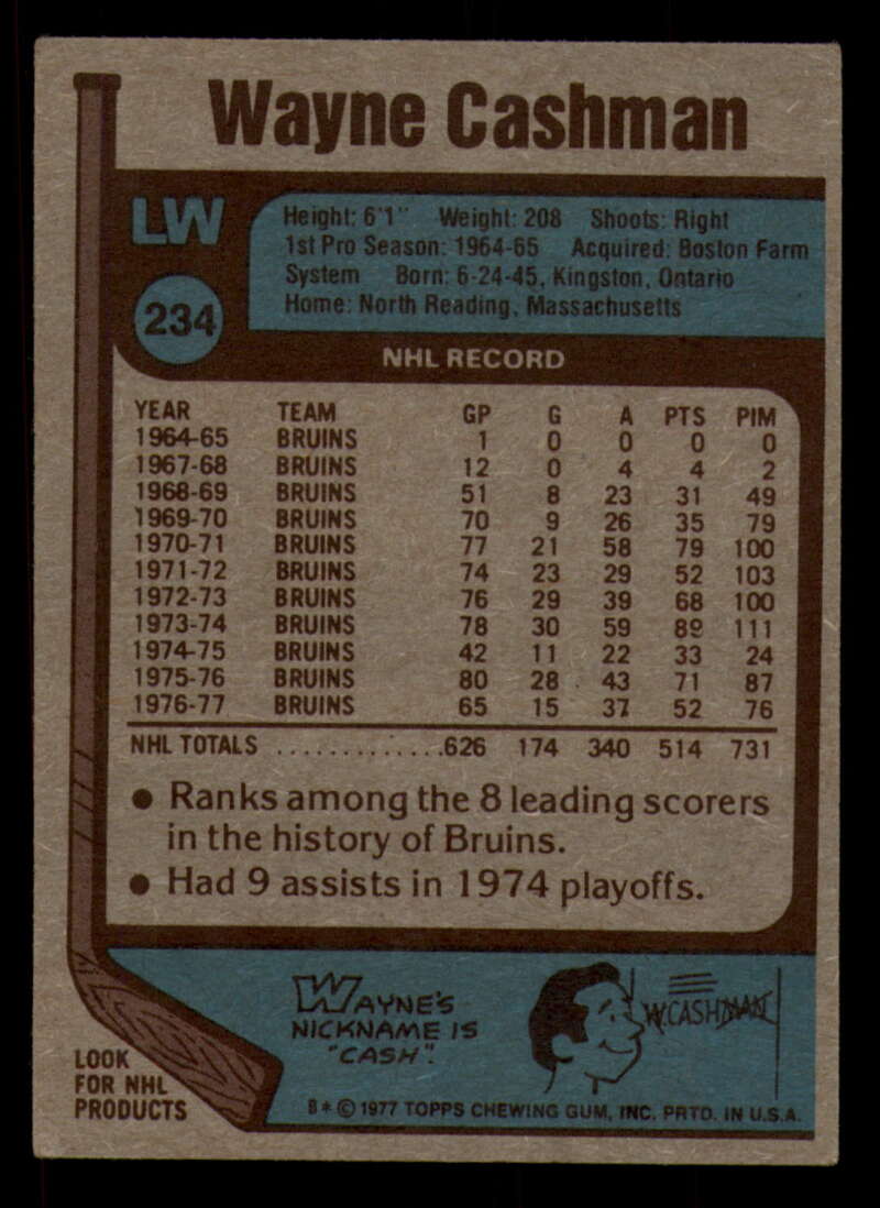 1977-78 Topps Hockey - #221 to #264 - Complete your set - Pick your card - Picture 73 of 291