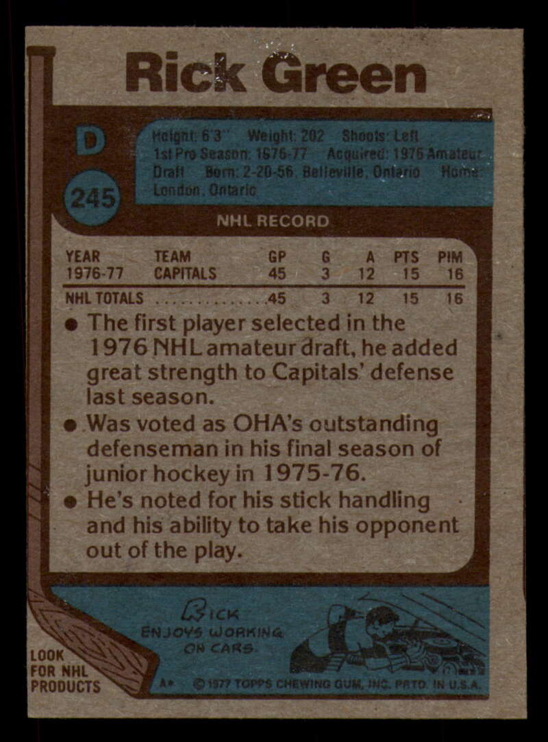 1977-78 Topps Hockey - #221 to #264 - Complete your set - Pick your card - Picture 149 of 291