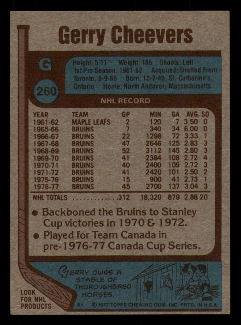 1977-78 Topps Hockey - #221 to #264 - Complete your set - Pick your card - Picture 259 of 291