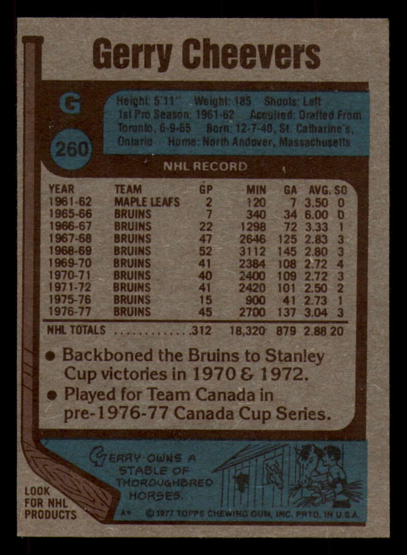 1977-78 Topps Hockey - #221 to #264 - Complete your set - Pick your card - Picture 263 of 291