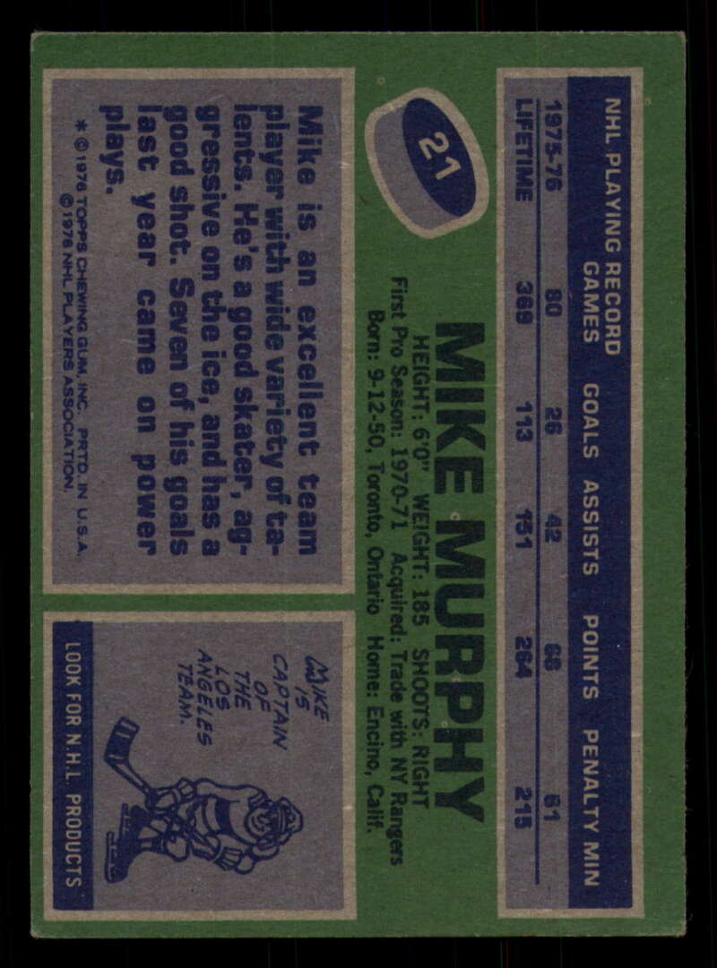 1976-77 Topps Hockey  #6 - #85 - Complete your set - Pick your Card - Picture 55 of 423