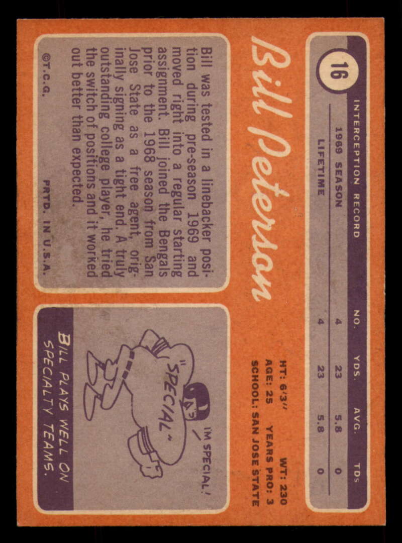 1970 Topps Football #1 to #89 - Complete your set - Pick your card - Picture 99 of 475