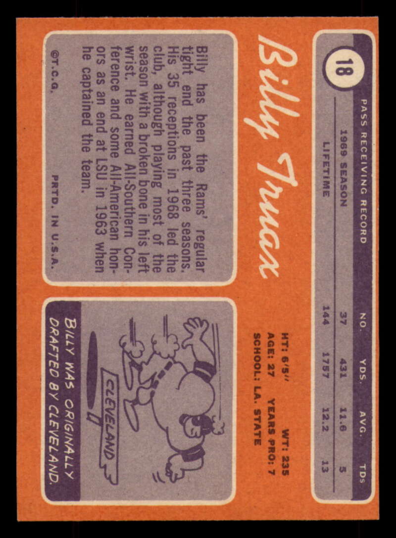 1970 Topps Football #1 to #89 - Complete your set - Pick your card - Picture 105 of 475