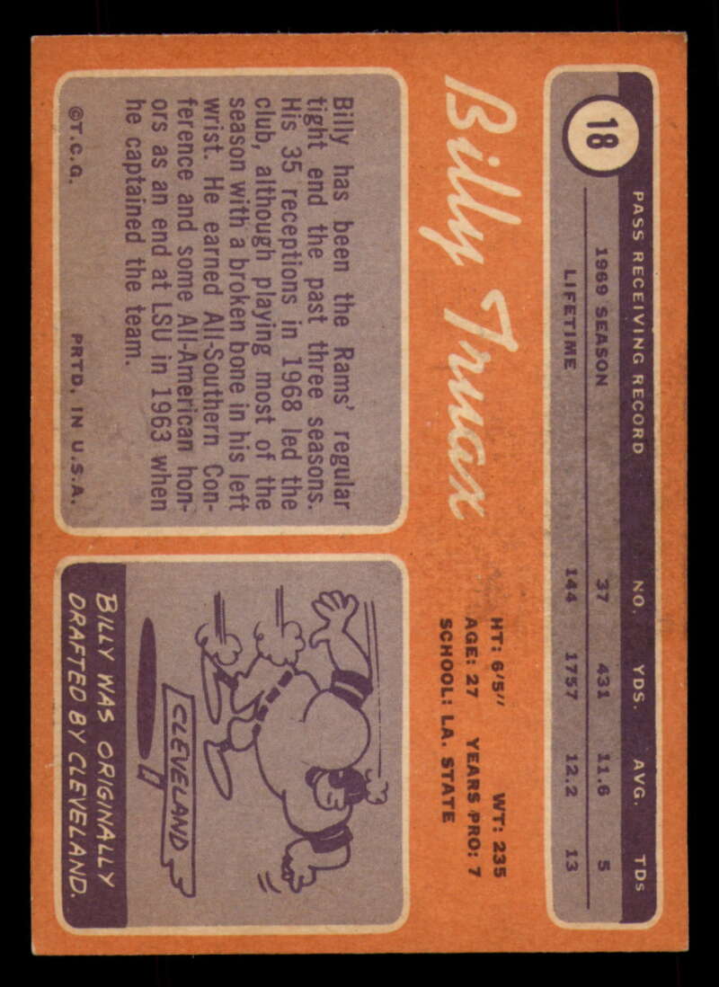 1970 Topps Football #1 to #89 - Complete your set - Pick your card - Picture 107 of 475