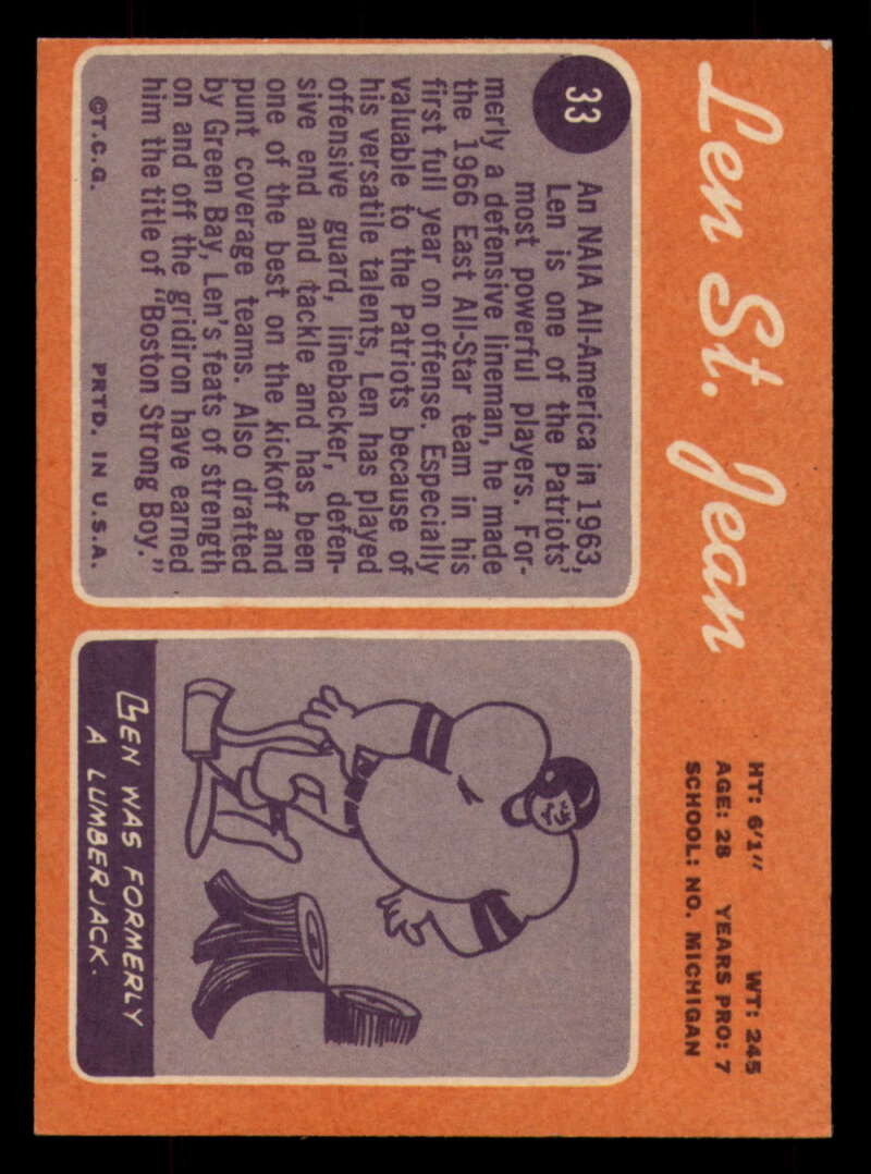 1970 Topps Football #1 to #89 - Complete your set - Pick your card - Picture 191 of 475