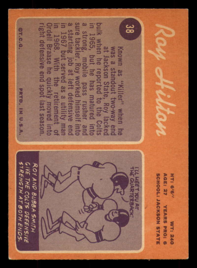 1970 Topps Football #1 to #89 - Complete your set - Pick your card - Picture 215 of 475