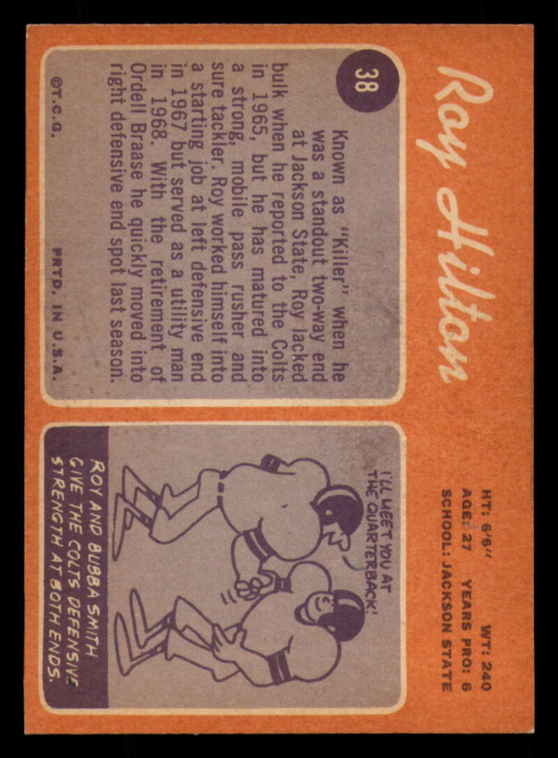 1970 Topps Football #1 to #89 - Complete your set - Pick your card - Picture 217 of 475