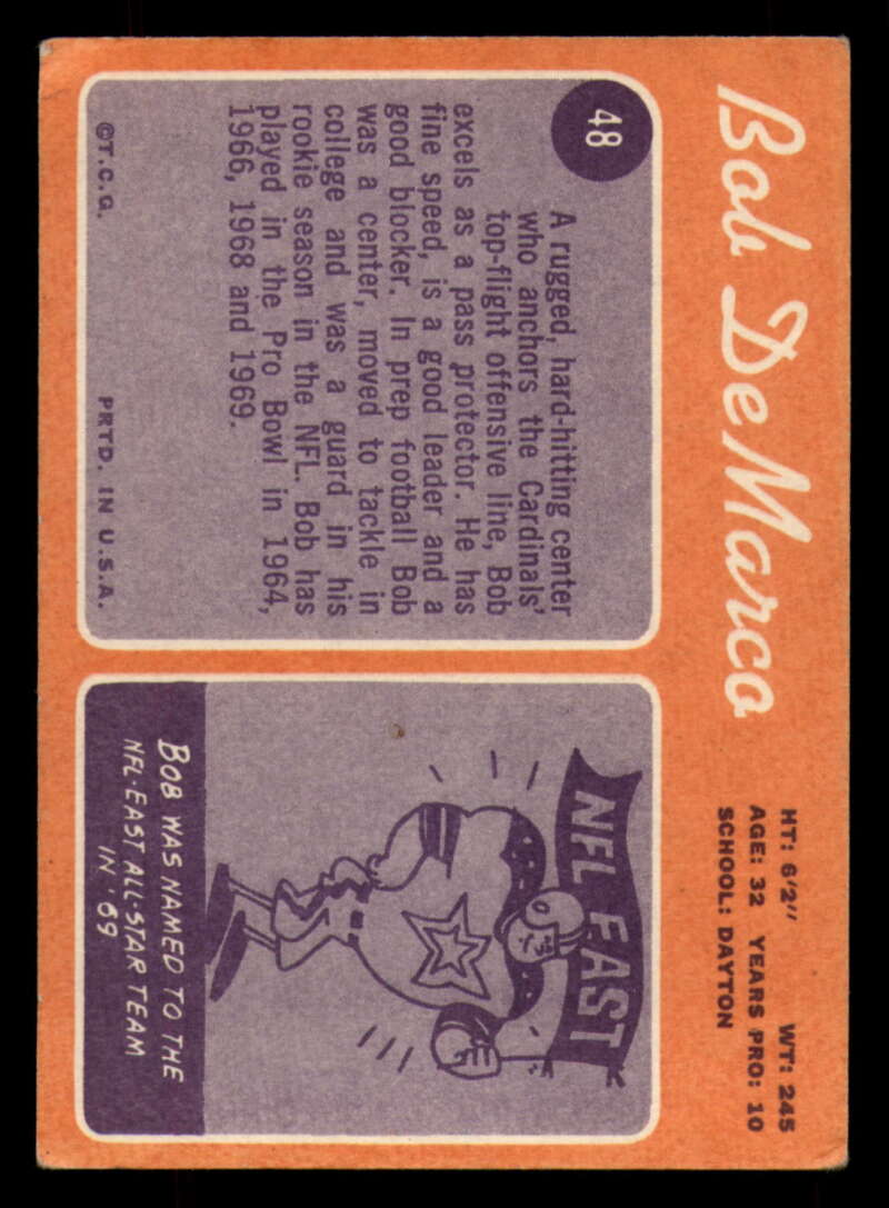 1970 Topps Football #1 to #89 - Complete your set - Pick your card - Picture 285 of 475