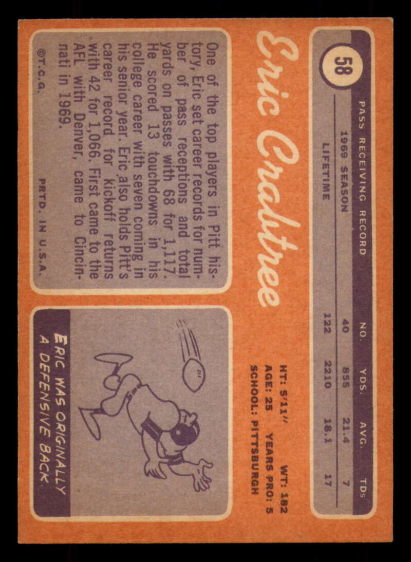 1970 Topps Football #1 to #89 - Complete your set - Pick your card - Picture 331 of 475