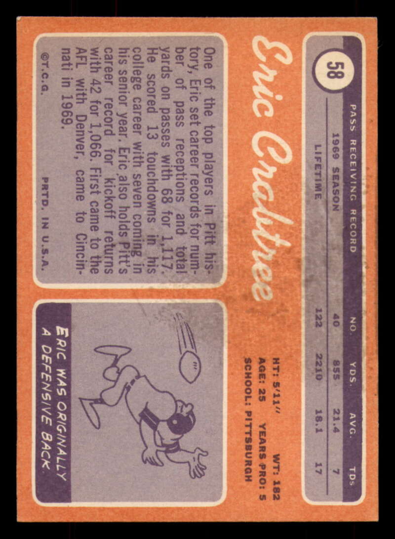 1970 Topps Football #1 to #89 - Complete your set - Pick your card - Picture 333 of 475