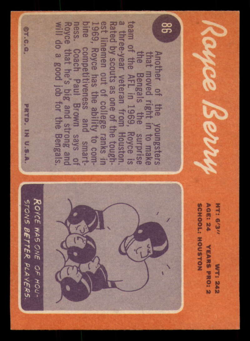 1970 Topps Football #1 to #89 - Complete your set - Pick your card - Picture 465 of 475