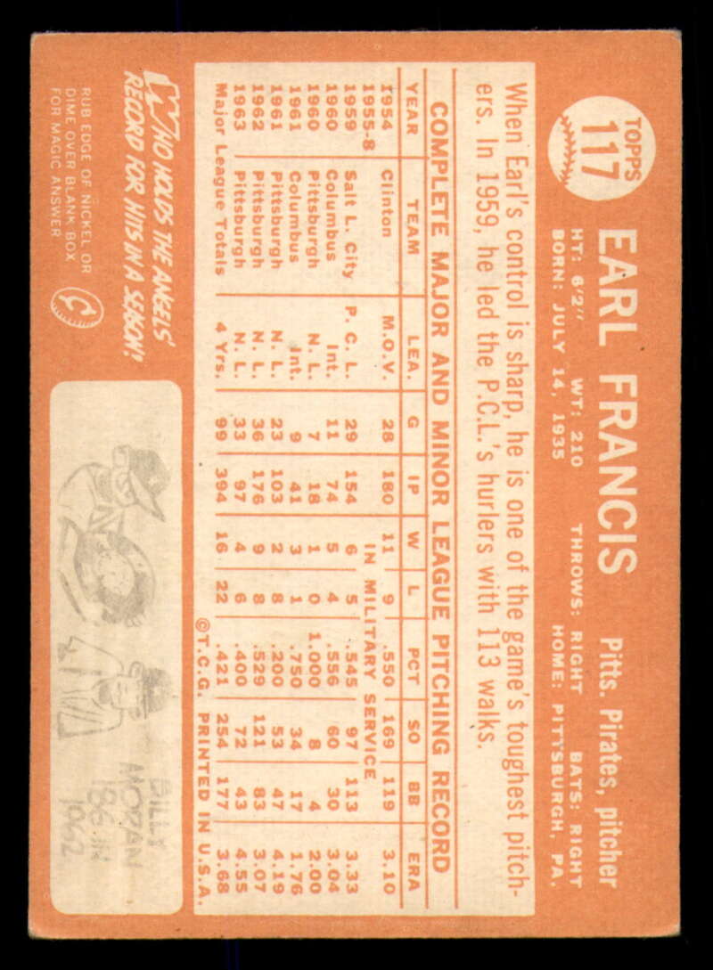 1964 Topps Baseball #3 - #130 - Complete your set - Pick your card - Picture 409 of 465