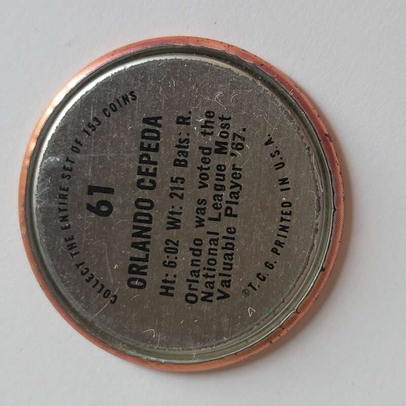 1971 Topps Coins Baseball - Complete your set - Pick your card - Picture 179 of 333