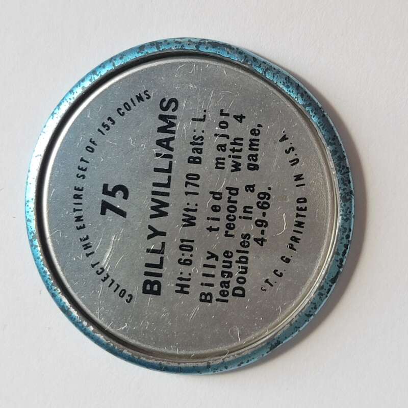 1971 Topps Coins Baseball - Complete your set - Pick your card - Picture 199 of 333