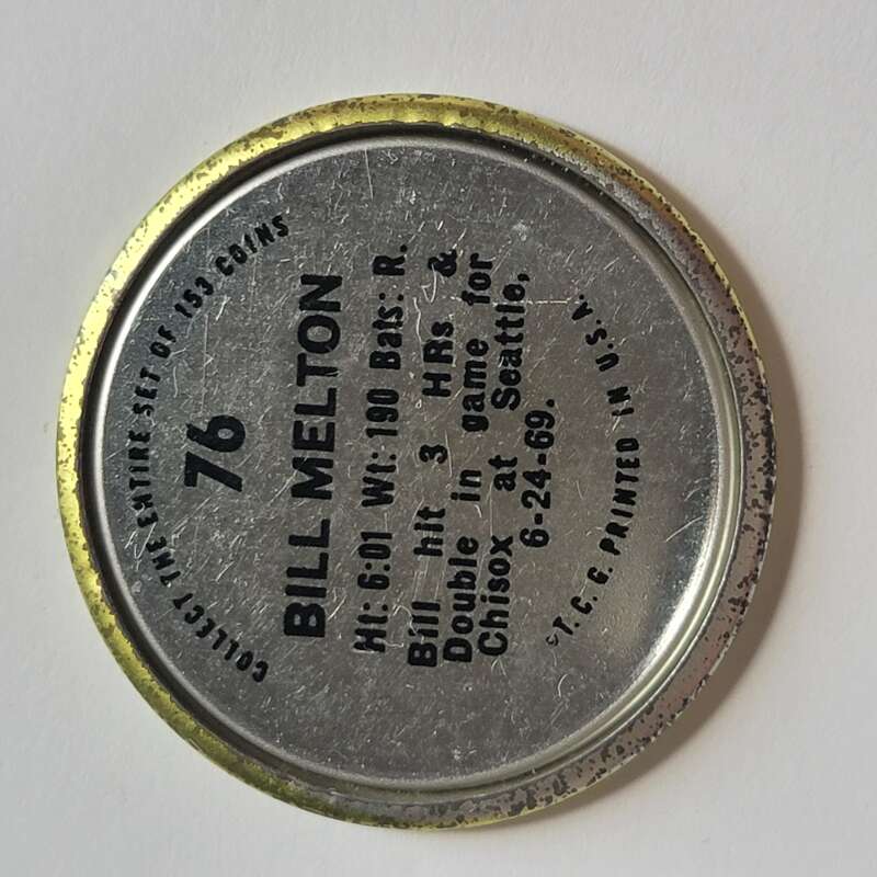 1971 Topps Coins Baseball - Complete your set - Pick your card - Picture 201 of 333