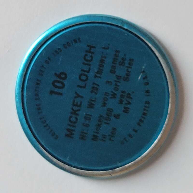 1971 Topps Coins Baseball - Complete your set - Pick your card - Picture 239 of 333