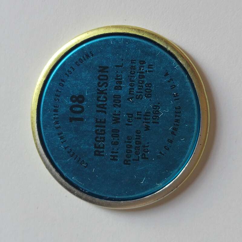 1971 Topps Coins Baseball - Complete your set - Pick your card - Picture 243 of 333