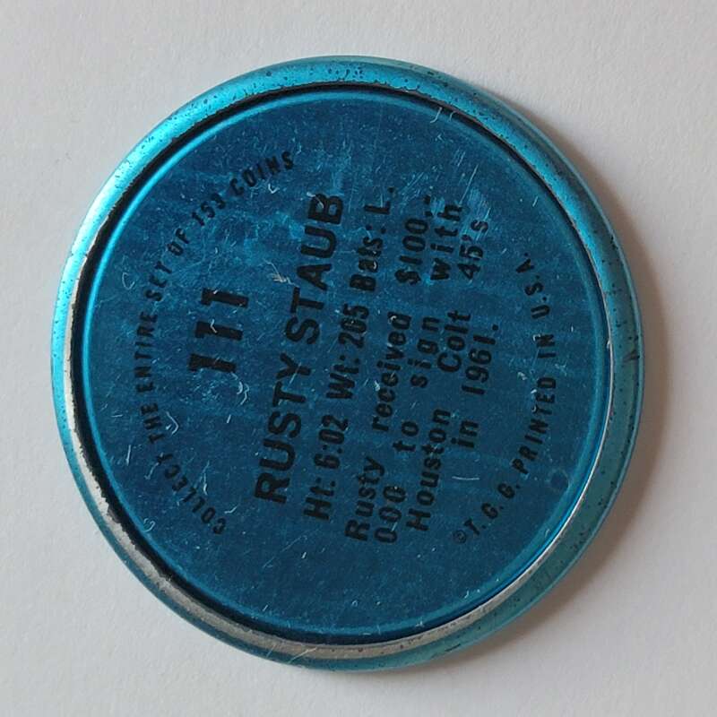 1971 Topps Coins Baseball - Complete your set - Pick your card - Picture 253 of 333