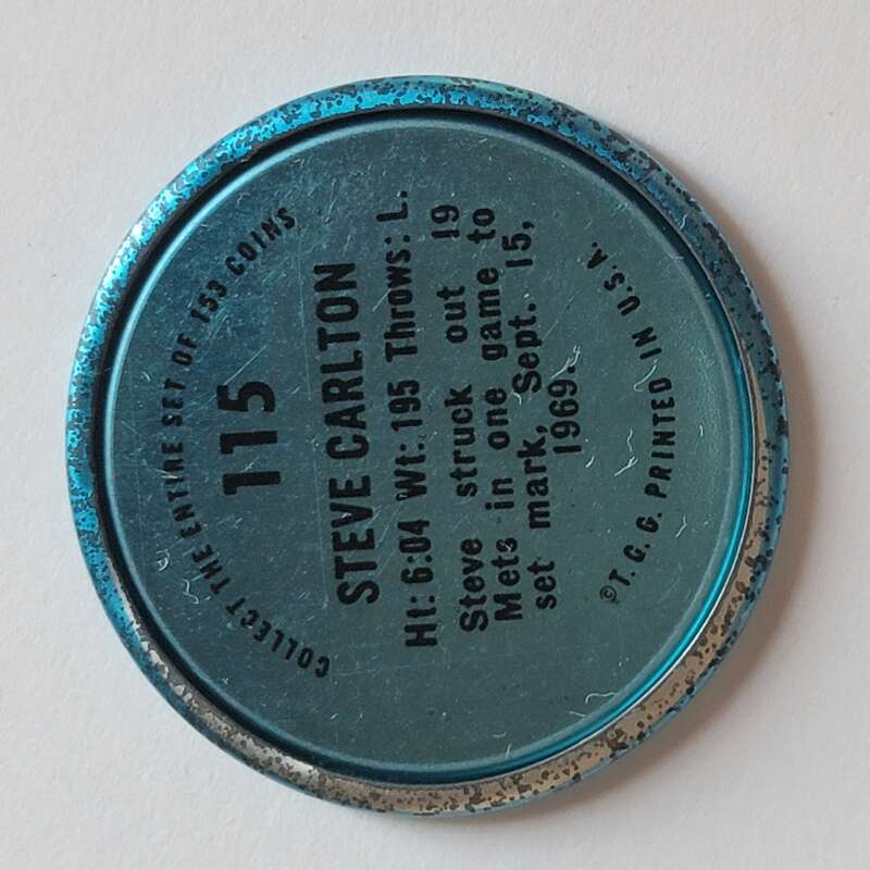 1971 Topps Coins Baseball - Complete your set - Pick your card - Picture 261 of 333